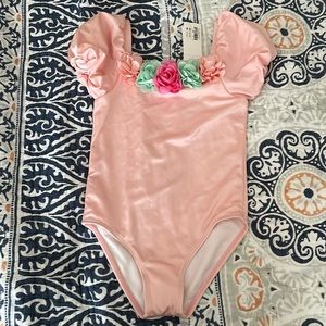Janie & Jack flowers swimsuit